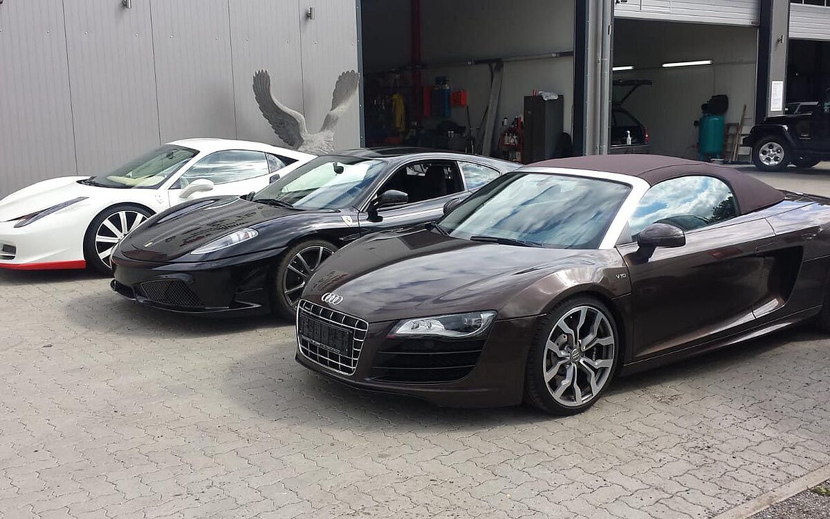 Audi R8, Ferrari und Corvette bei Speed-Bike in Seevetal